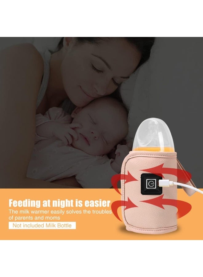 Denpetec Baby Bottle Warmer, USB Milk Heat Keeper - Image 2